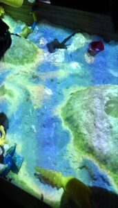 リトプラAR砂遊び