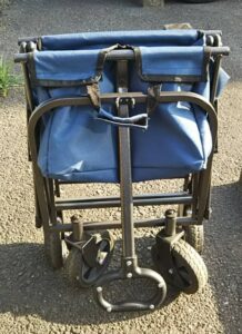 キャリーワゴンたたんだ状態2