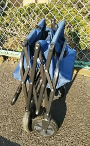 キャリーワゴンたたんだ状態1