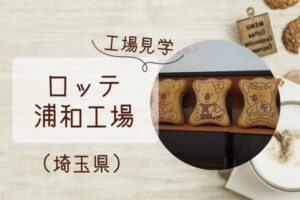 【ロッテ浦和工場見学】無料&駅近&試食&おみやげあり!新幹線も見えるよ