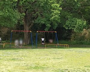 秋ヶ瀬公園ブランコ