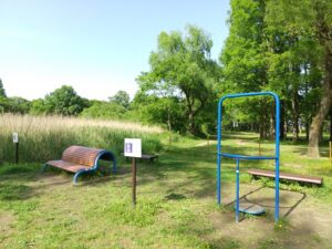 秋ヶ瀬公園健康遊具2