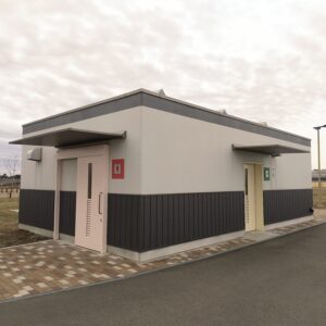 春日部夢の森公園駐車場横トイレ