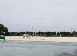 しらこばと水上公園砂浜ビーチボール